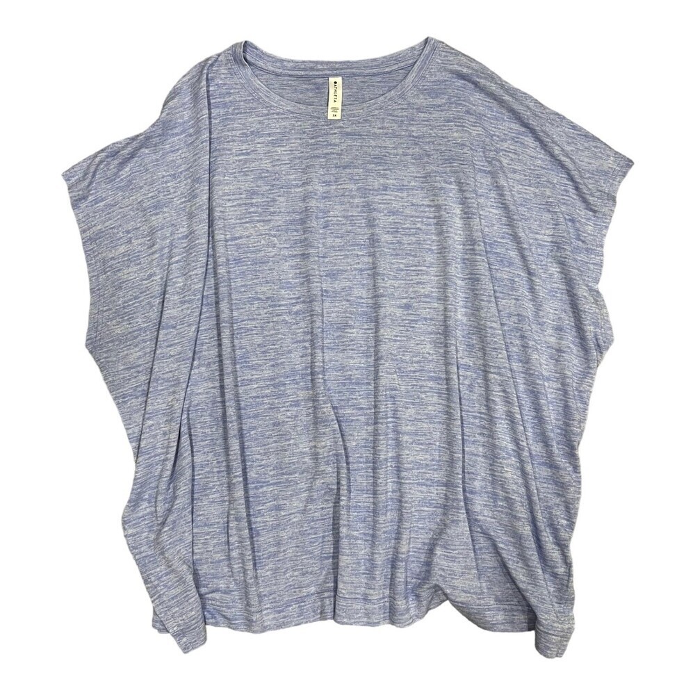 Athleta Light Purple Heather Release Tee 3X